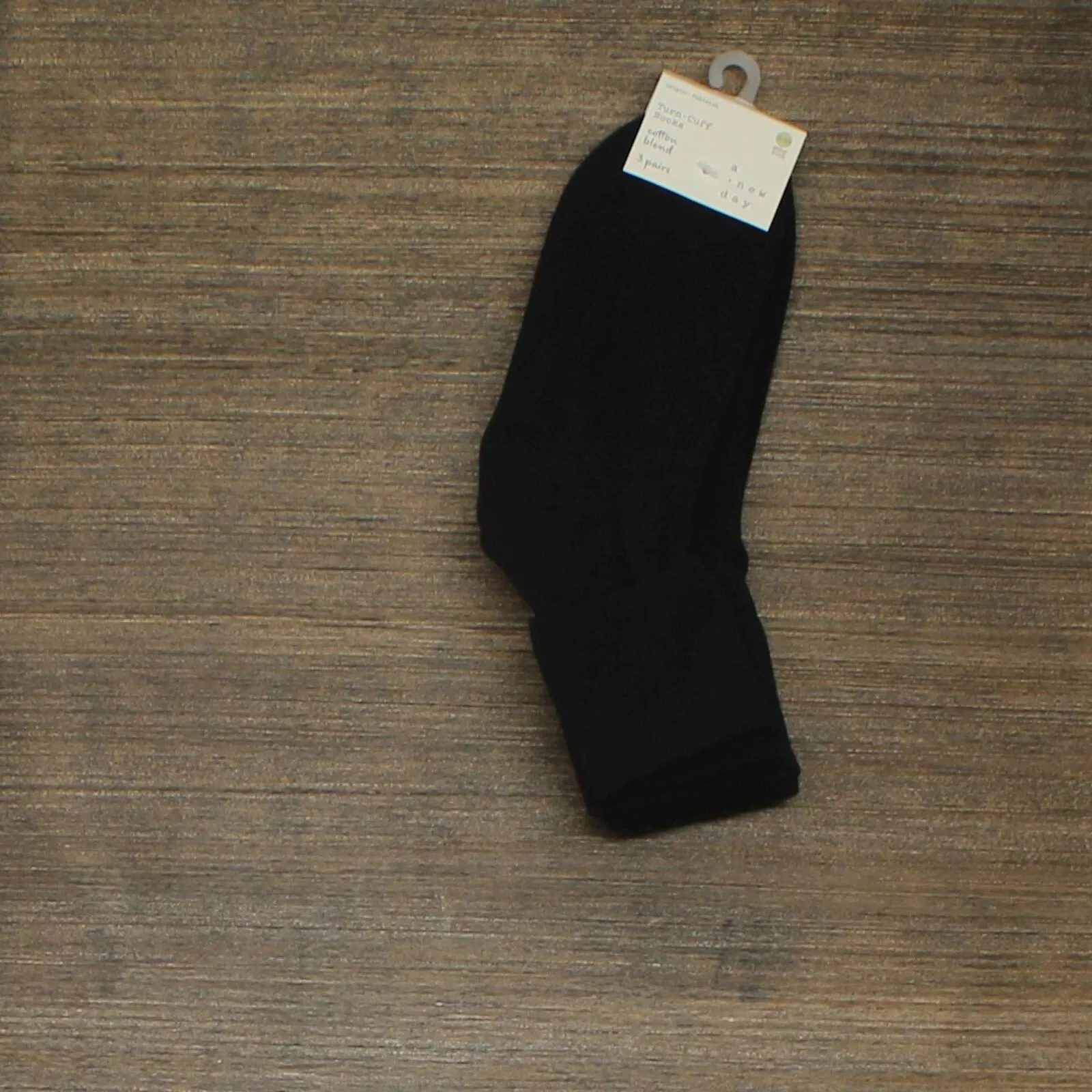 A New Day Womens 3pk Fold Over Cuff Socks 52384164