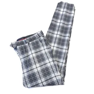 Barabas Multi Grey Plaid Dress Pants