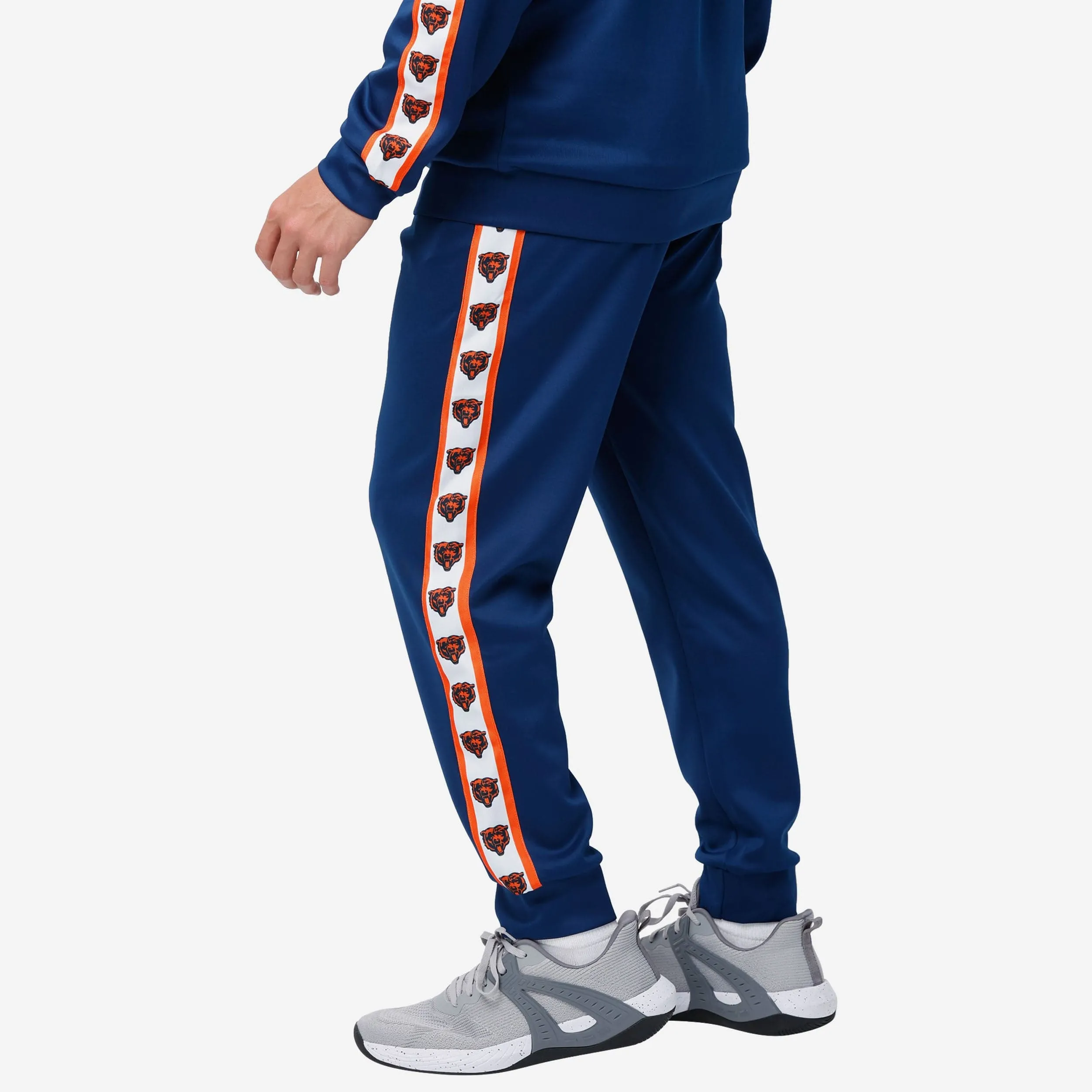 Chicago Bears Stripe Logo Track Pants