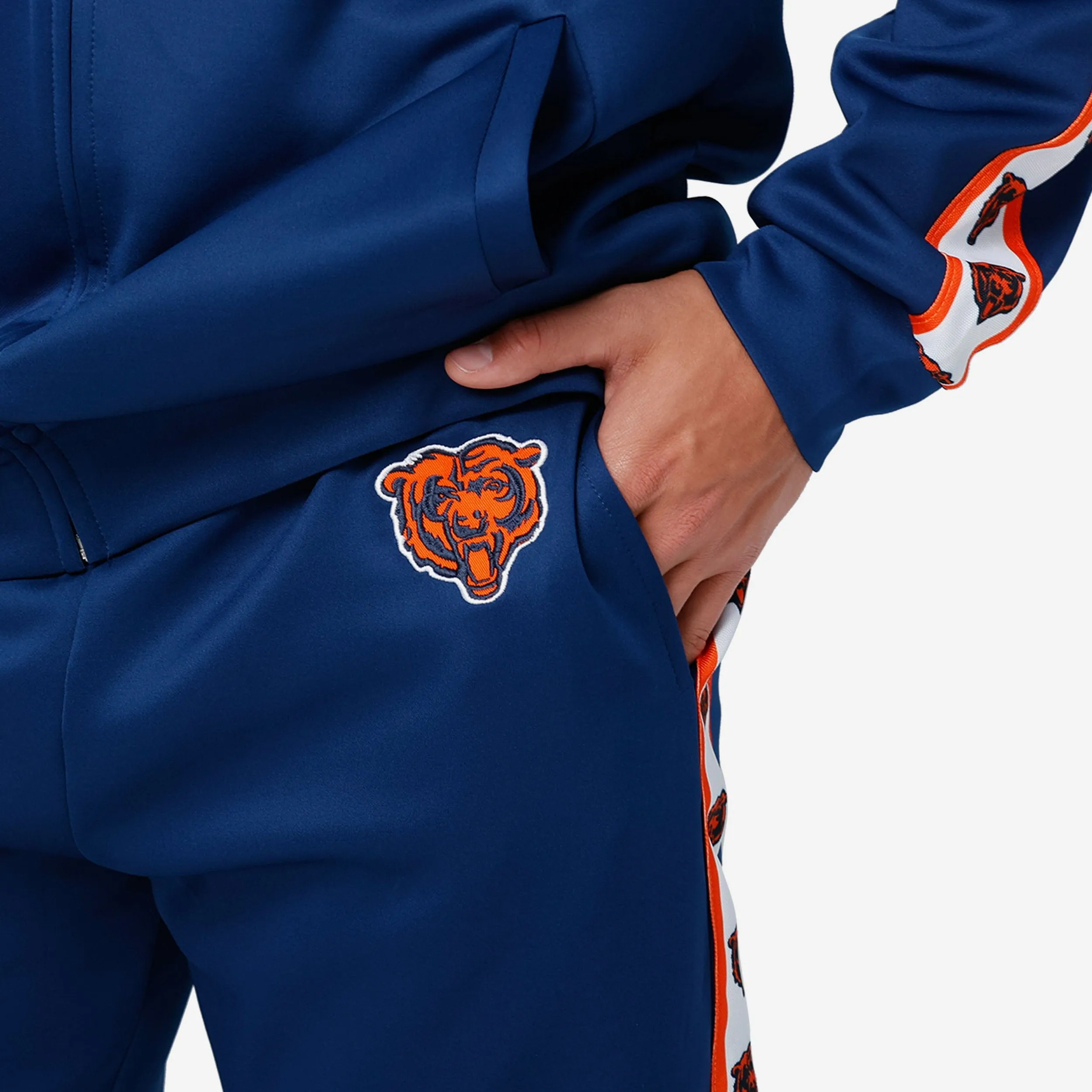 Chicago Bears Stripe Logo Track Pants