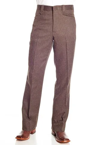 Circle S Men's Dress Slacks - Heather Chestnut