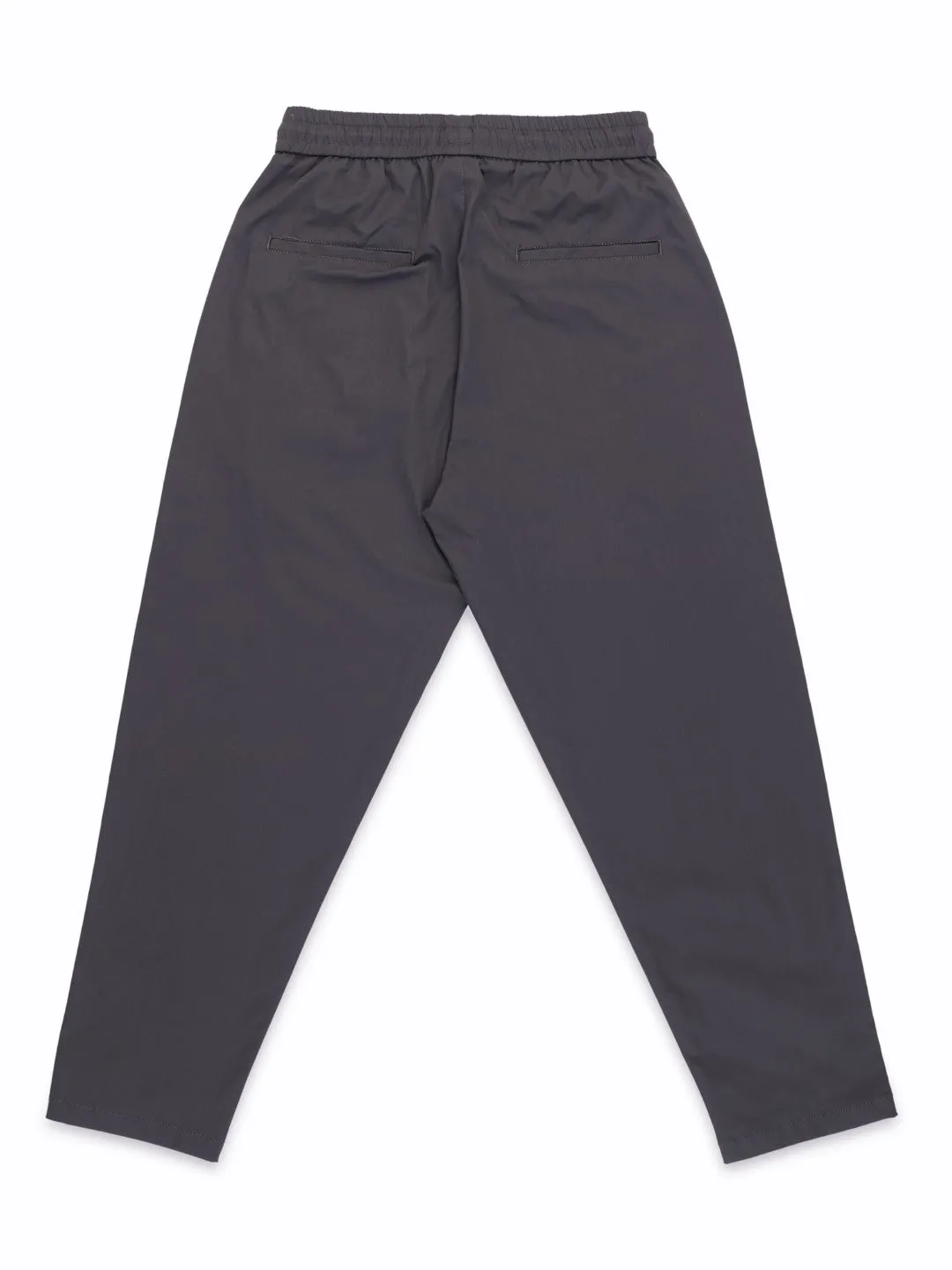 Dark Grey Loose Crop Jogger Pant