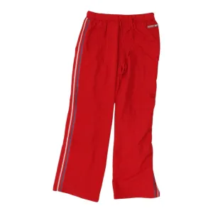 Diesel Red Tracksuit Bottoms | Vintage Mens Sportswear Sports Gym Track Pants