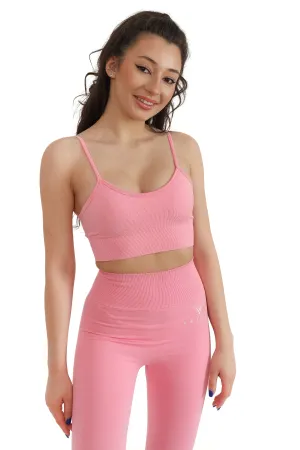 Empowered 2 pieces set (Bright Pink, Peach)