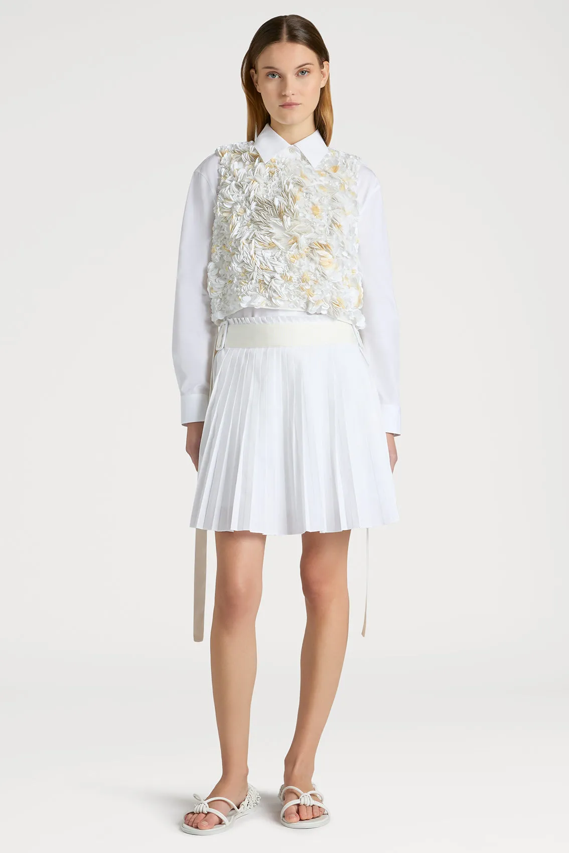 FLORAL INSPIRED GLIMMER TOP