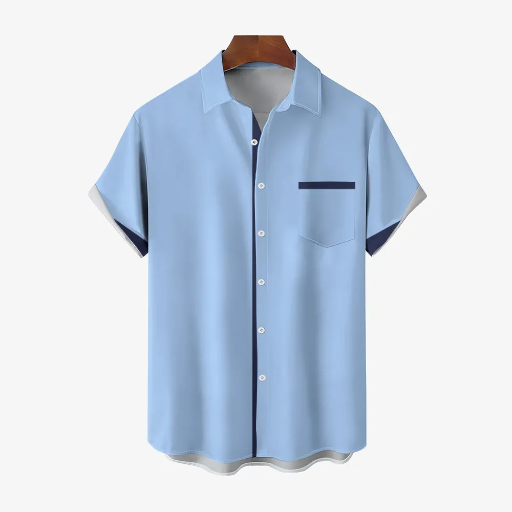 Hawaiian Style Men's Summer Short Sleeve Shirt 2405002277
