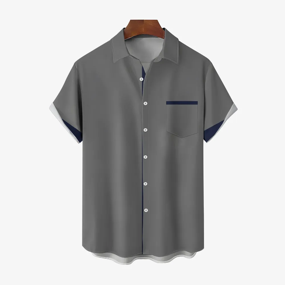 Hawaiian Style Men's Summer Short Sleeve Shirt 2405002277