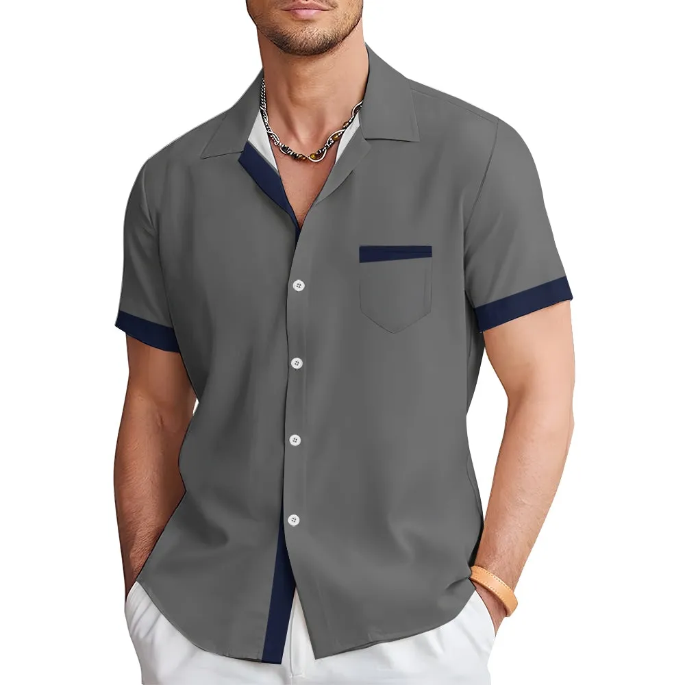 Hawaiian Style Men's Summer Short Sleeve Shirt 2405002277