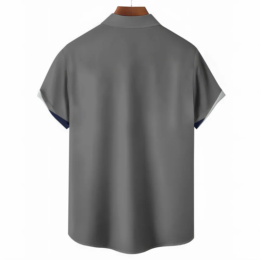 Hawaiian Style Men's Summer Short Sleeve Shirt 2405002277