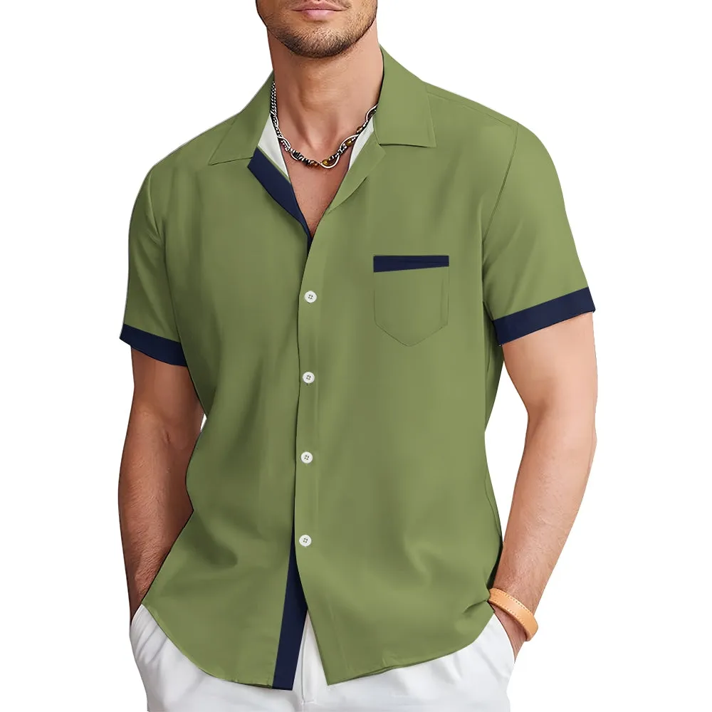 Hawaiian Style Men's Summer Short Sleeve Shirt 2405002277