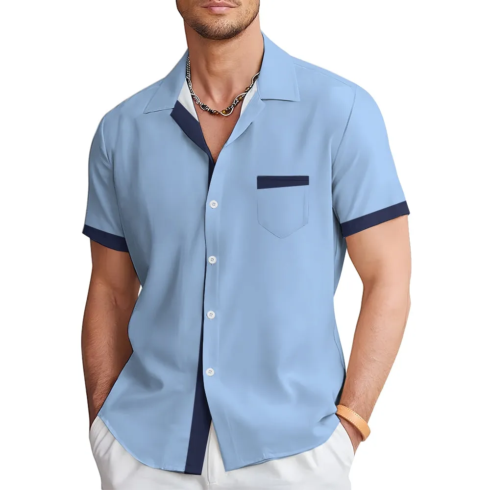Hawaiian Style Men's Summer Short Sleeve Shirt 2405002277