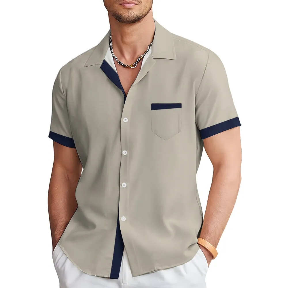 Hawaiian Style Men's Summer Short Sleeve Shirt 2405002277