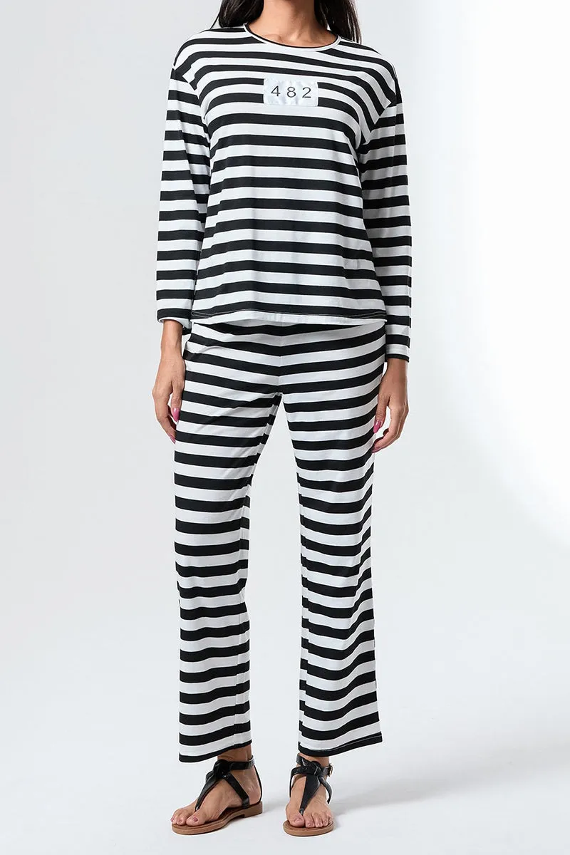 HTS1310 Classic Prisoner Costume Set