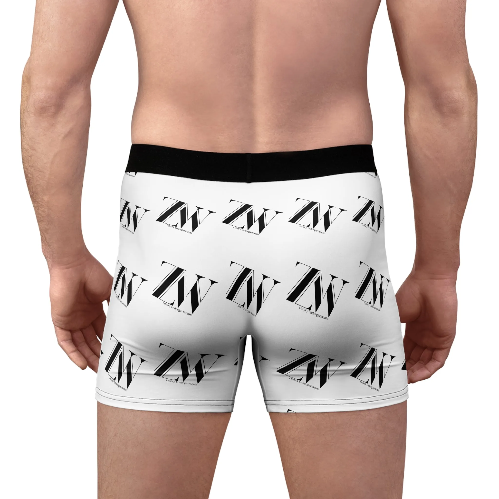 Luxurious styled  Boxer Briefs with Floral and Logo Prints - Comfortable Everyday Under Garments