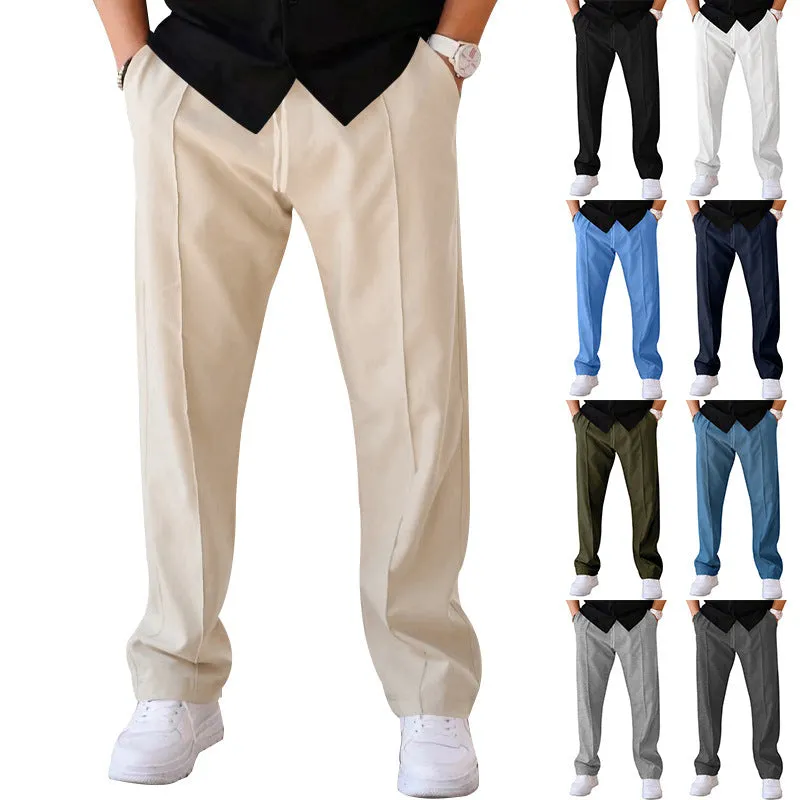 Men's Casual Sports  Loose Straight Pants