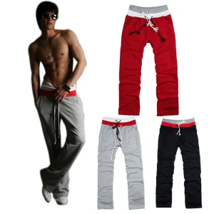 Mens Pants Fashion Men's Sweatpants Loose Casual SweatpantsTrousers All-matched Casual Pants Men's Clothing