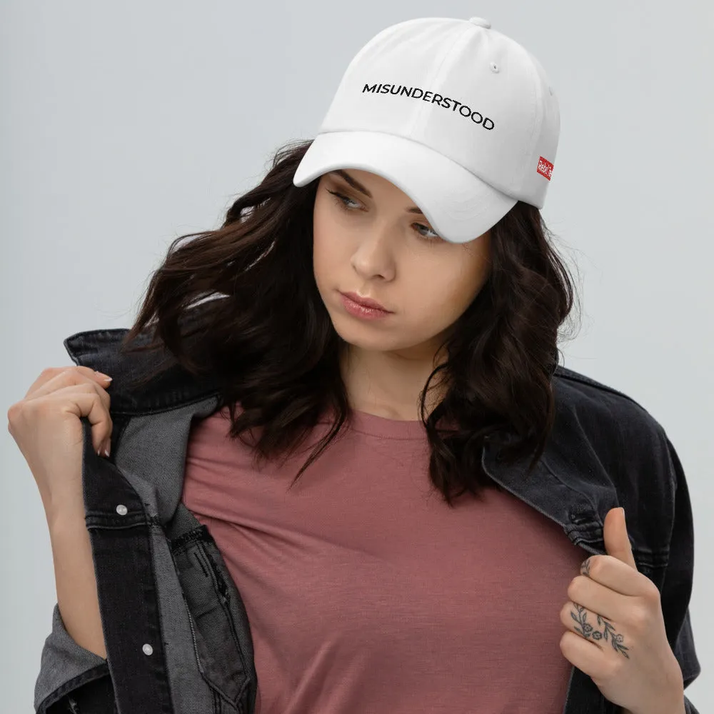 MISUNDERSTOOD REBEL TEE BLACK HAT