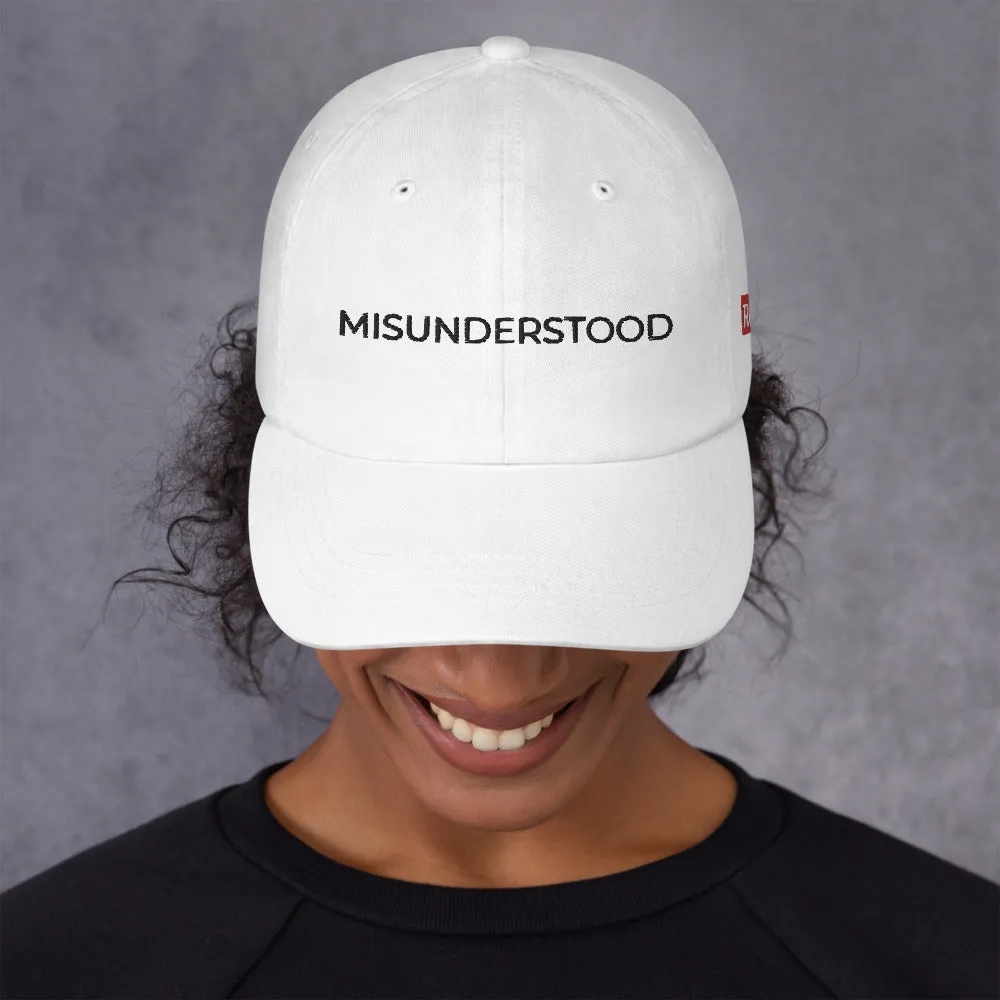 MISUNDERSTOOD REBEL TEE BLACK HAT