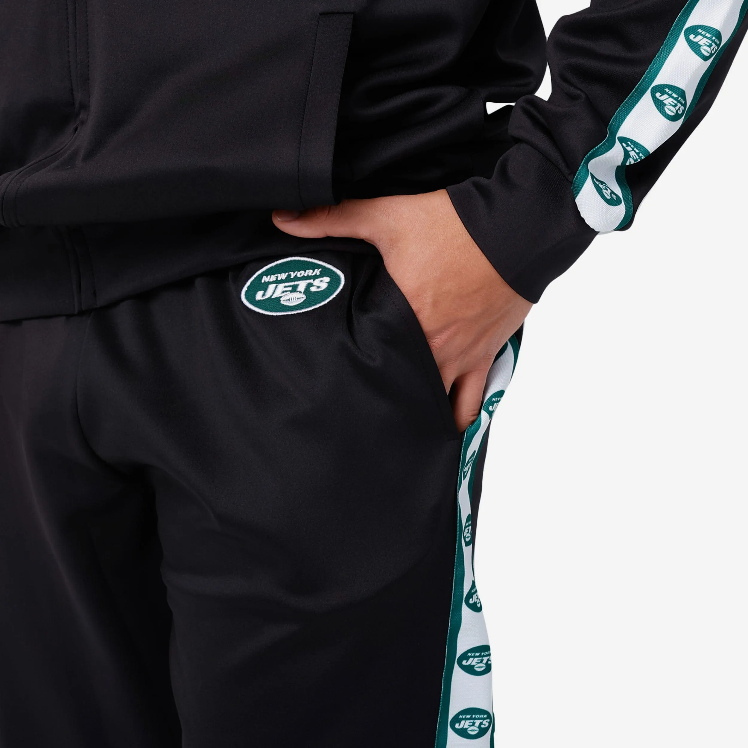 New York Jets Stripe Logo Track Pants