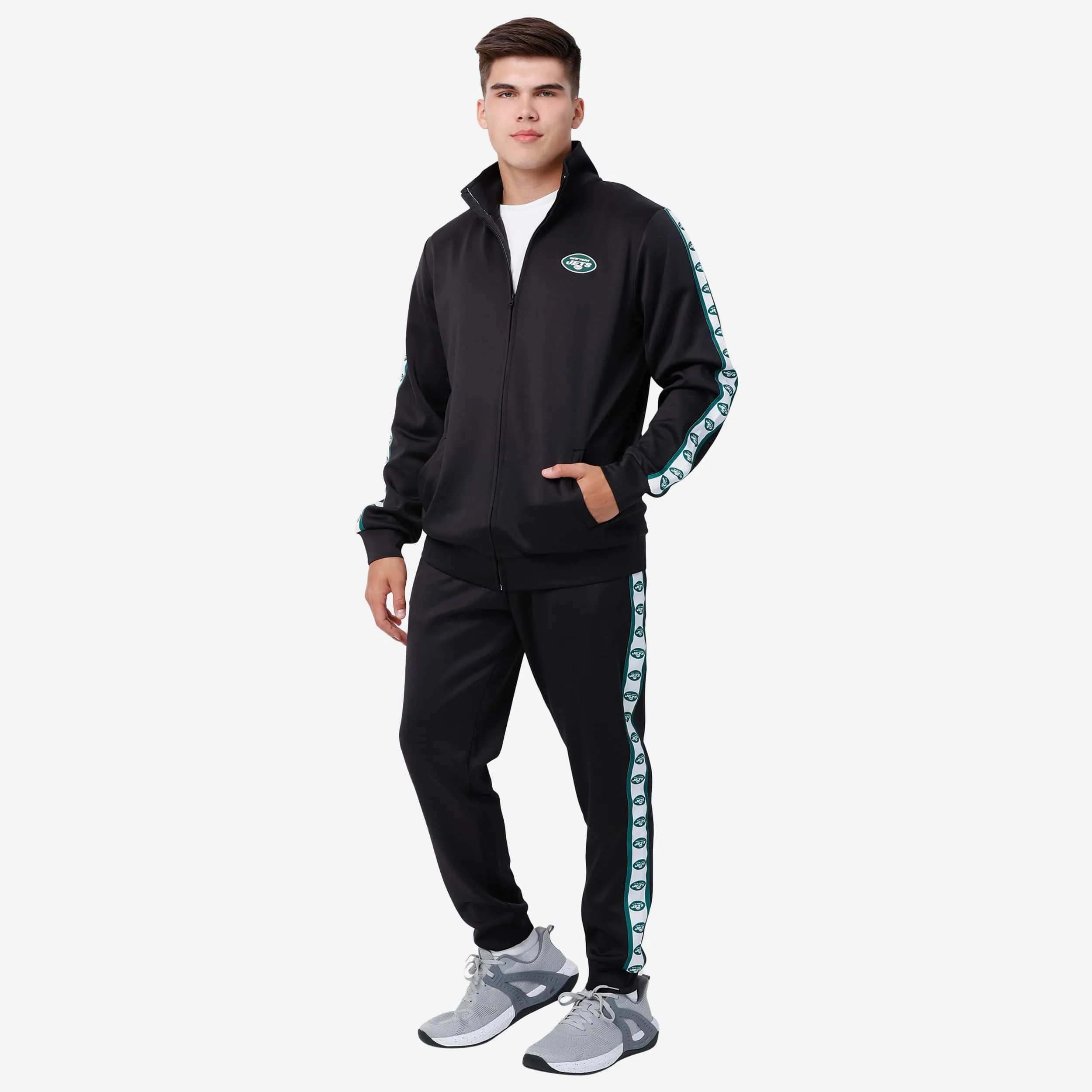 New York Jets Stripe Logo Track Pants