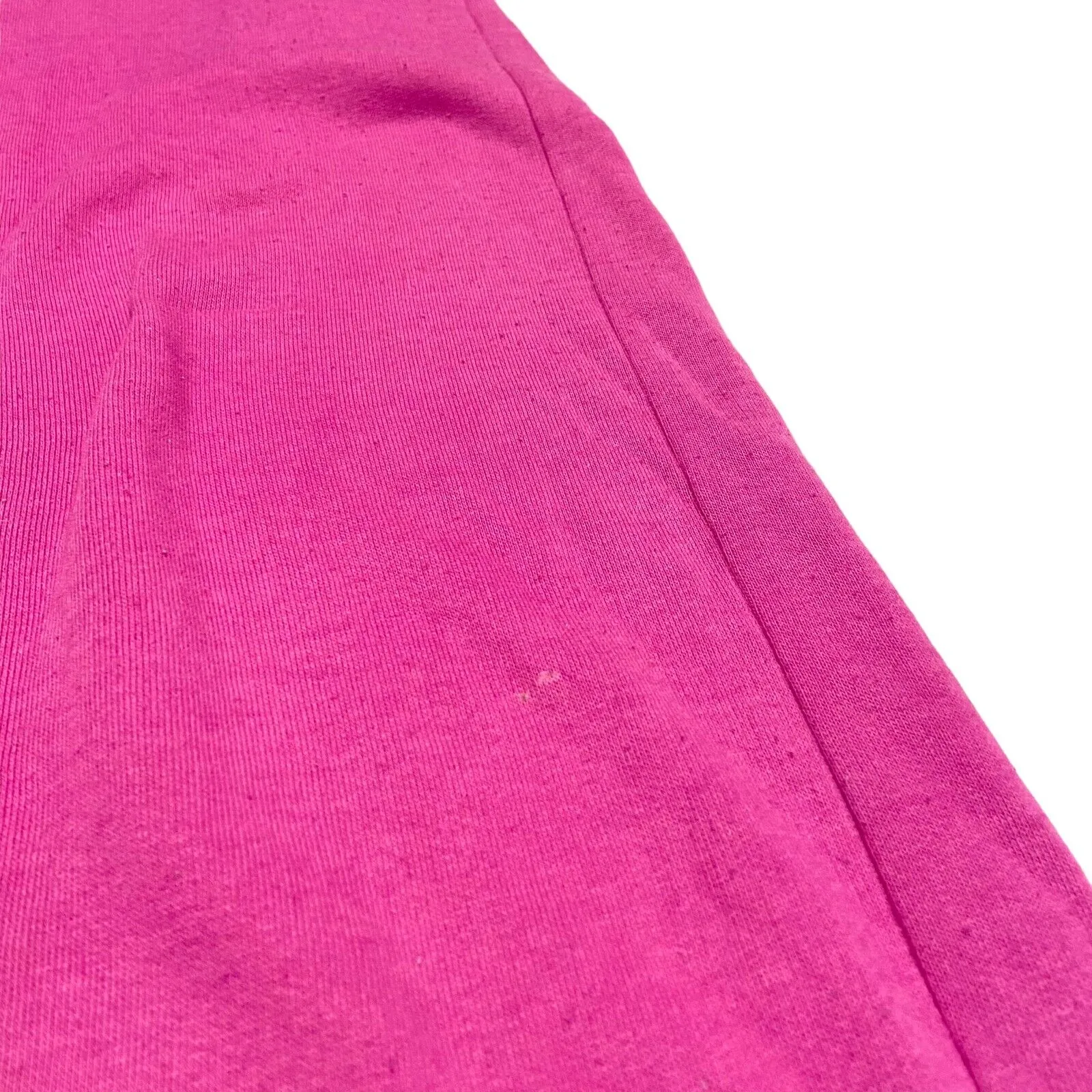 Nike Mens Tracksuit Bottoms | Vintage 80s Casual Sports Pink Logo Sweat Pants