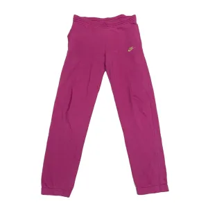 Nike Mens Tracksuit Bottoms | Vintage 80s Casual Sports Pink Logo Sweat Pants