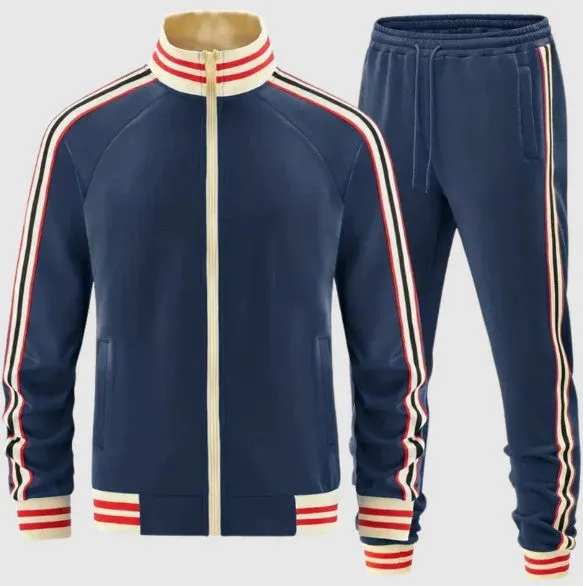 Oscar - men's striped tracksuit and sports pants