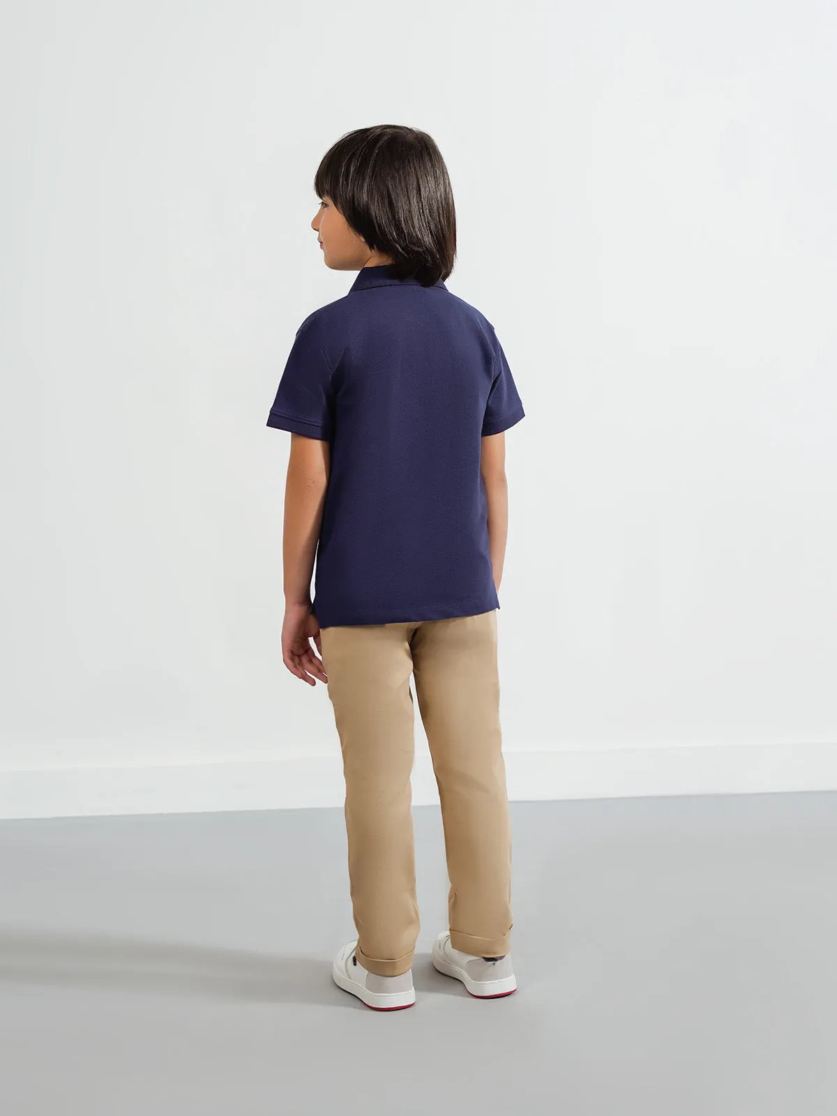 "CHIAKI" Slim Fit Twill Chinos