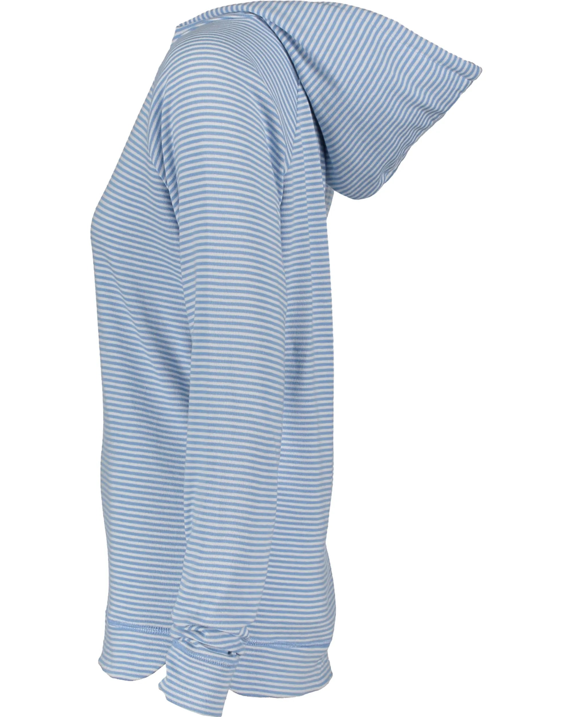 "Michigan Love #9" Women's Striped Long Sleeve Fashion Hoodie CLEARANCE