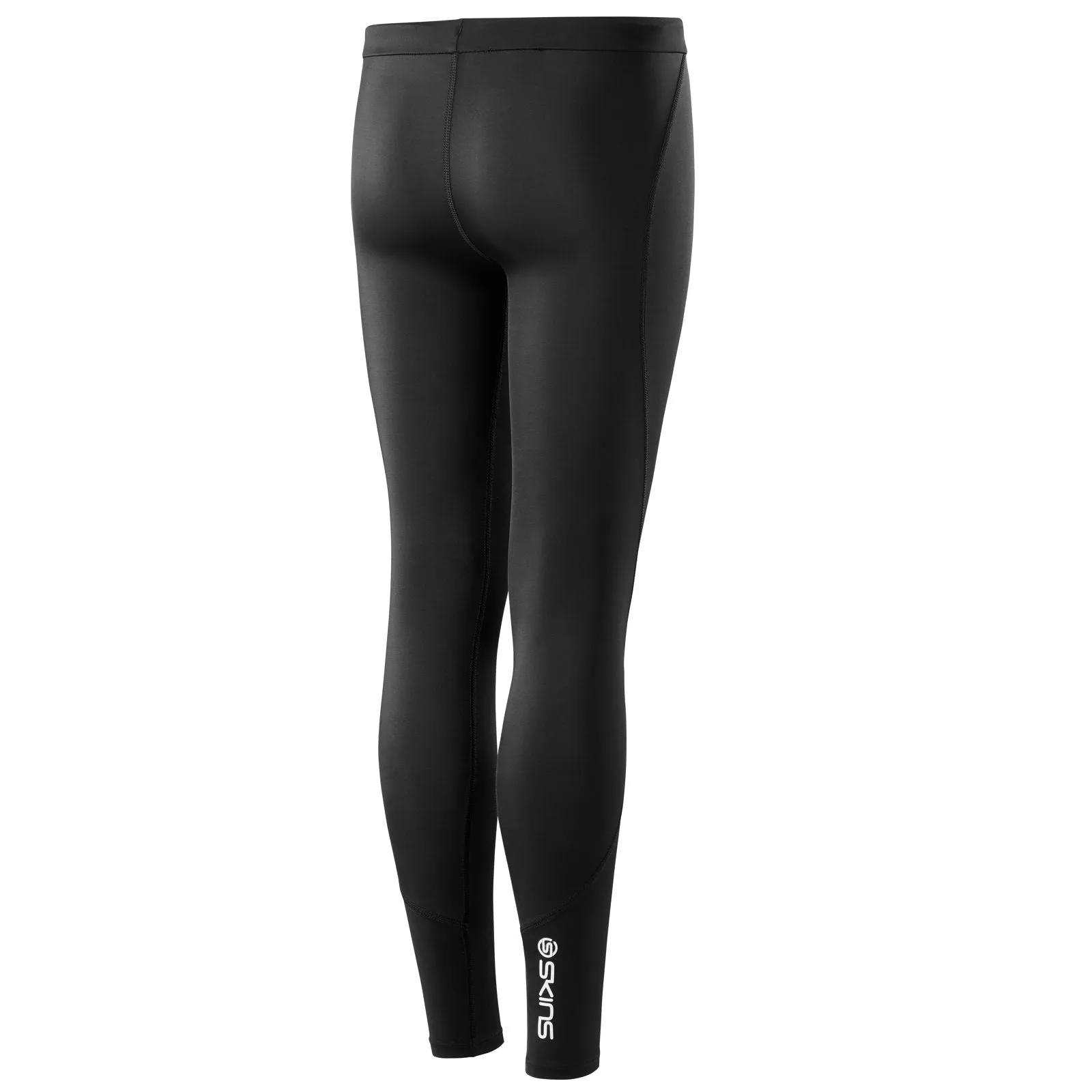 Skins Series-1 Youth Long Tights - Black