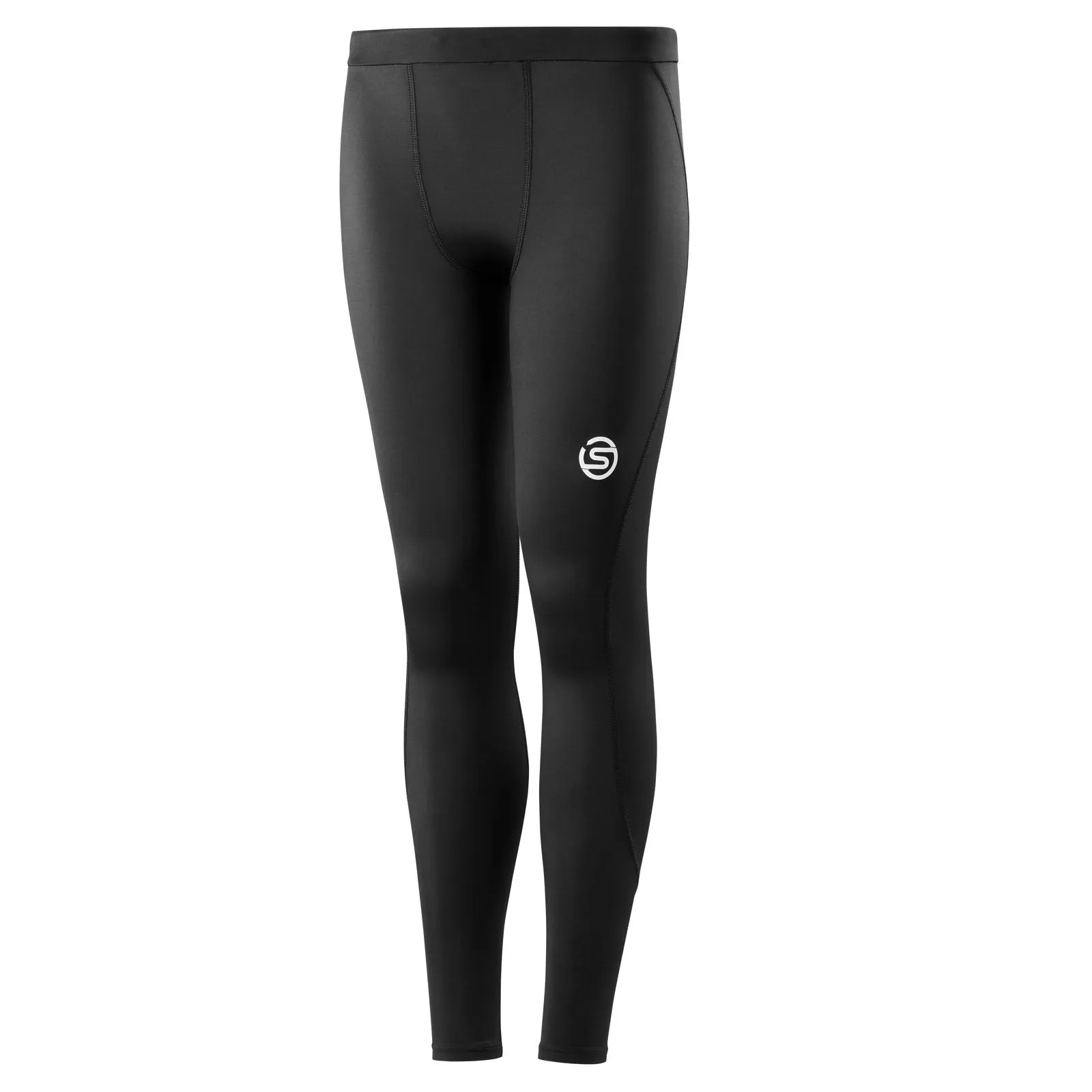 Skins Series-1 Youth Long Tights - Black