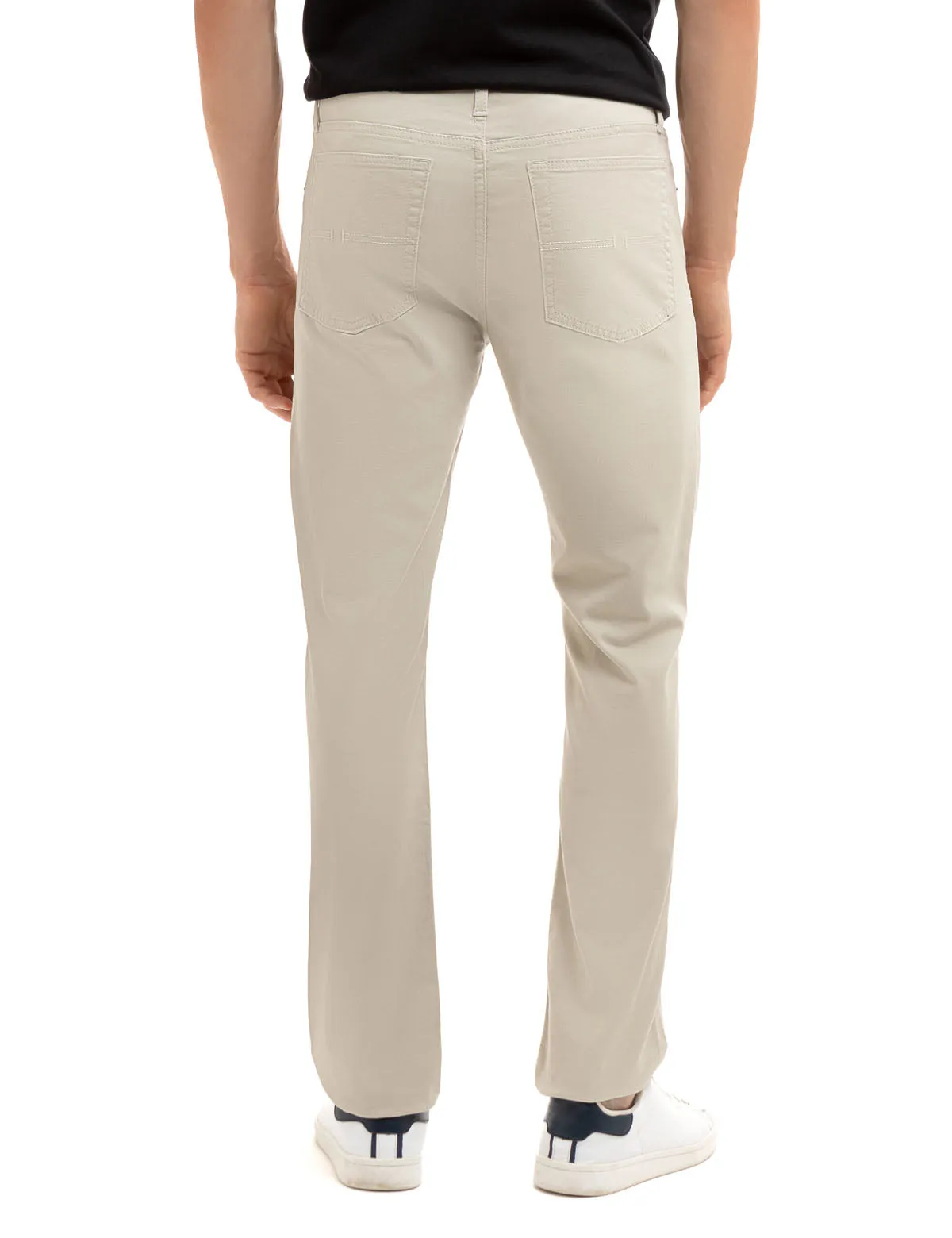 SLIM STRAIGHT 5 POCKET STRETCH CHINO PANTS