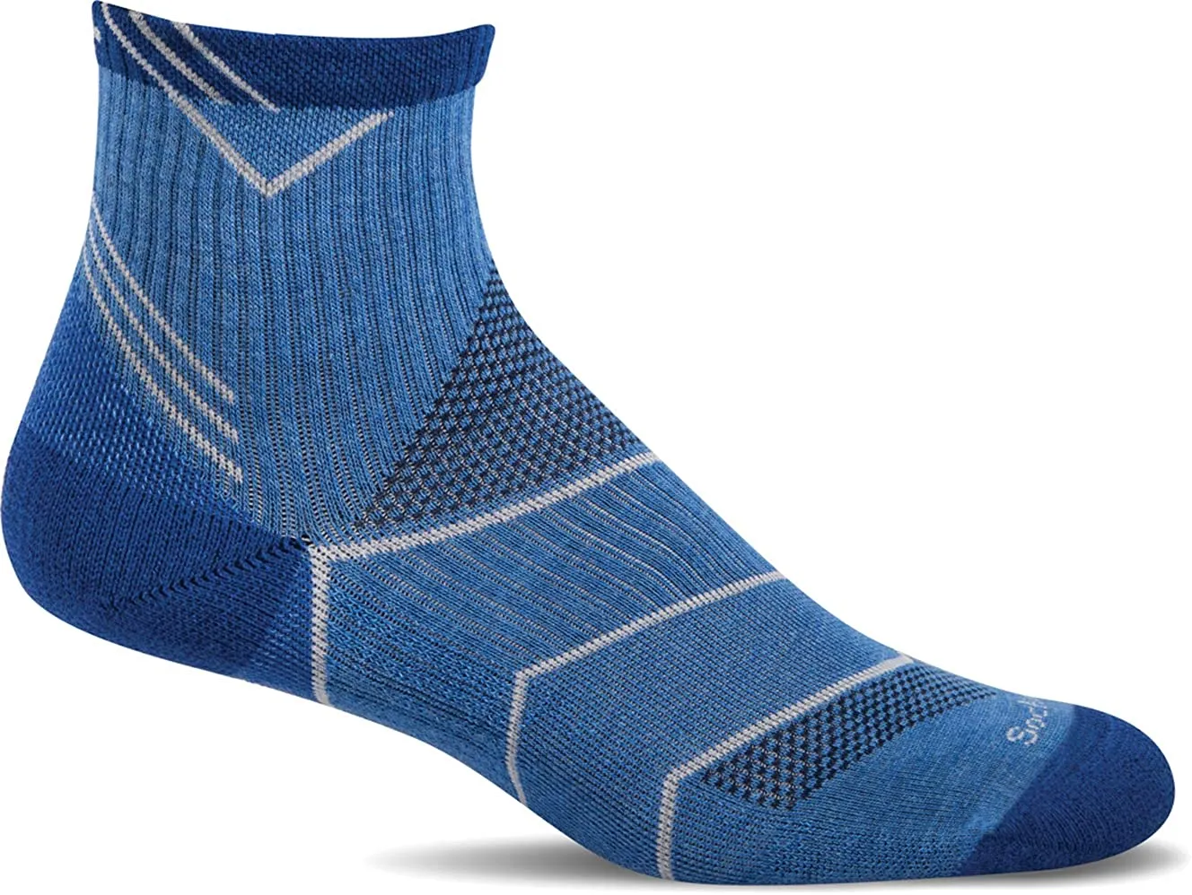 Sockwell Men's Incline Quarter Moderate Compression Sock