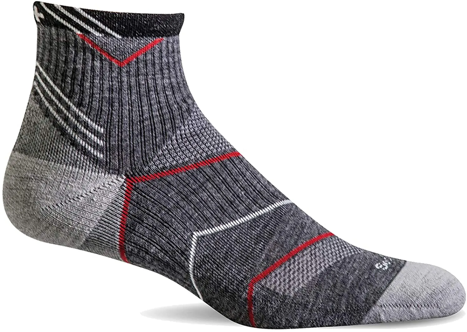 Sockwell Men's Incline Quarter Moderate Compression Sock