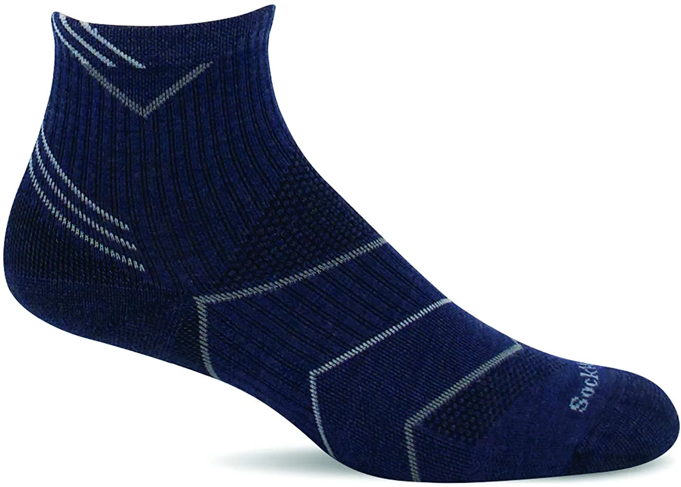 Sockwell Men's Incline Quarter Moderate Compression Sock