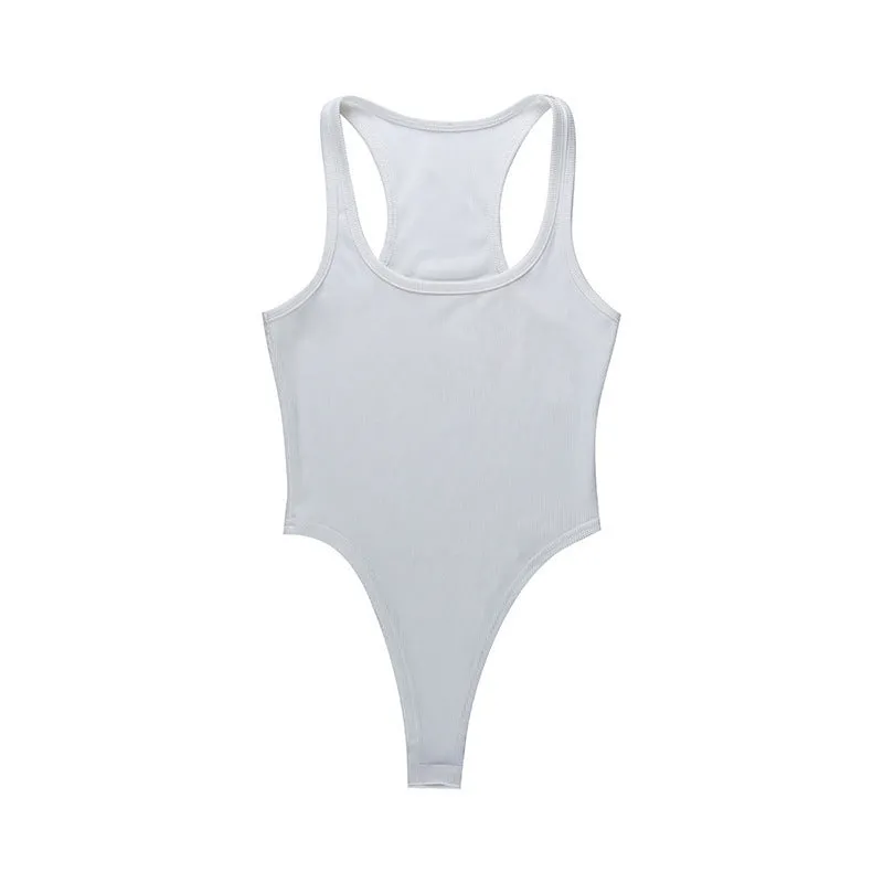 Sports Vest Casual Yoga Sexy Halter Short Jumpsuit