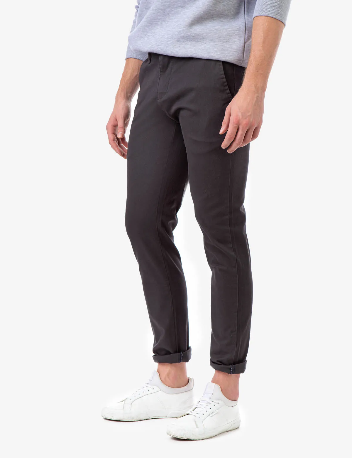 STRETCH SLIM CHINO PANTS