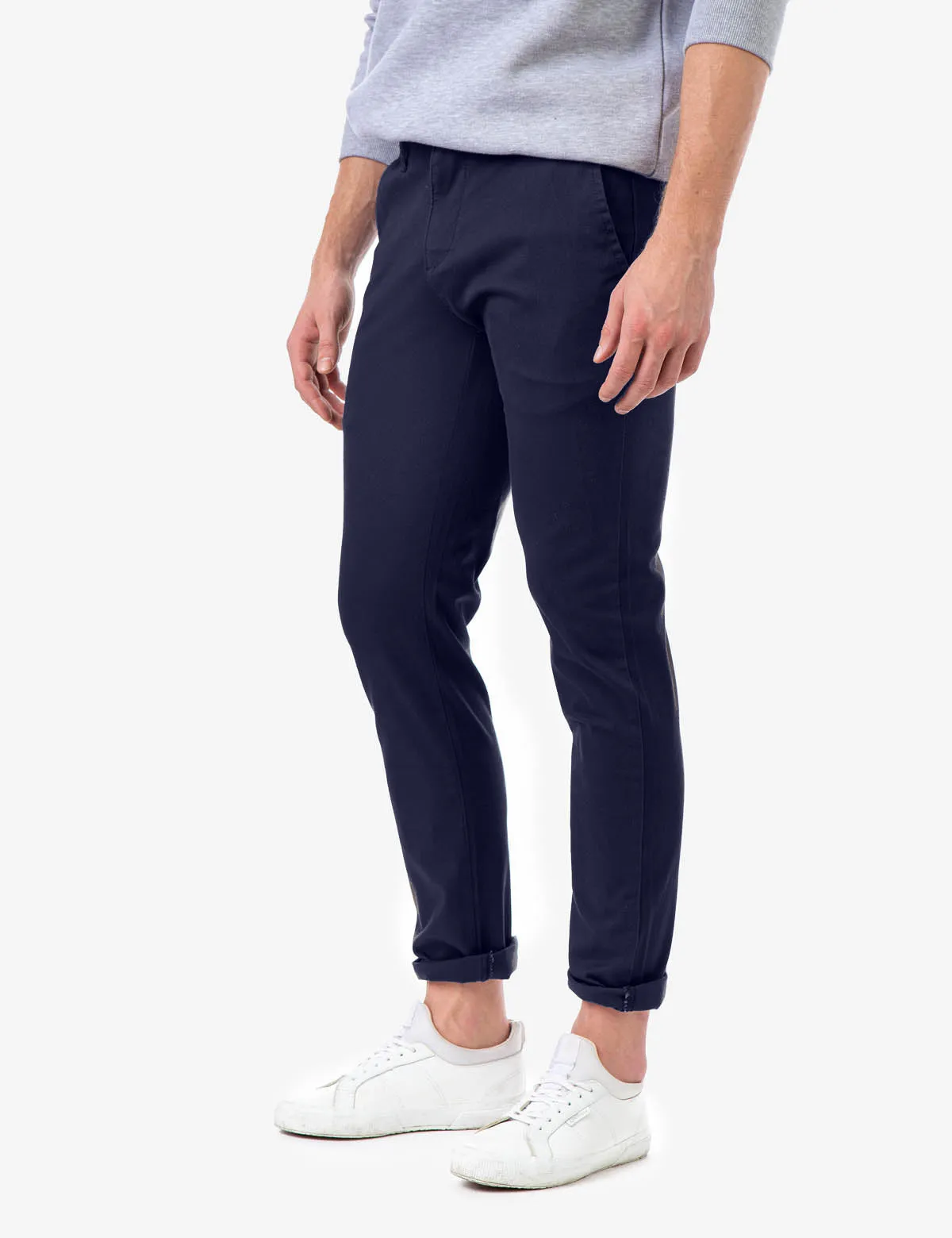 STRETCH SLIM CHINO PANTS