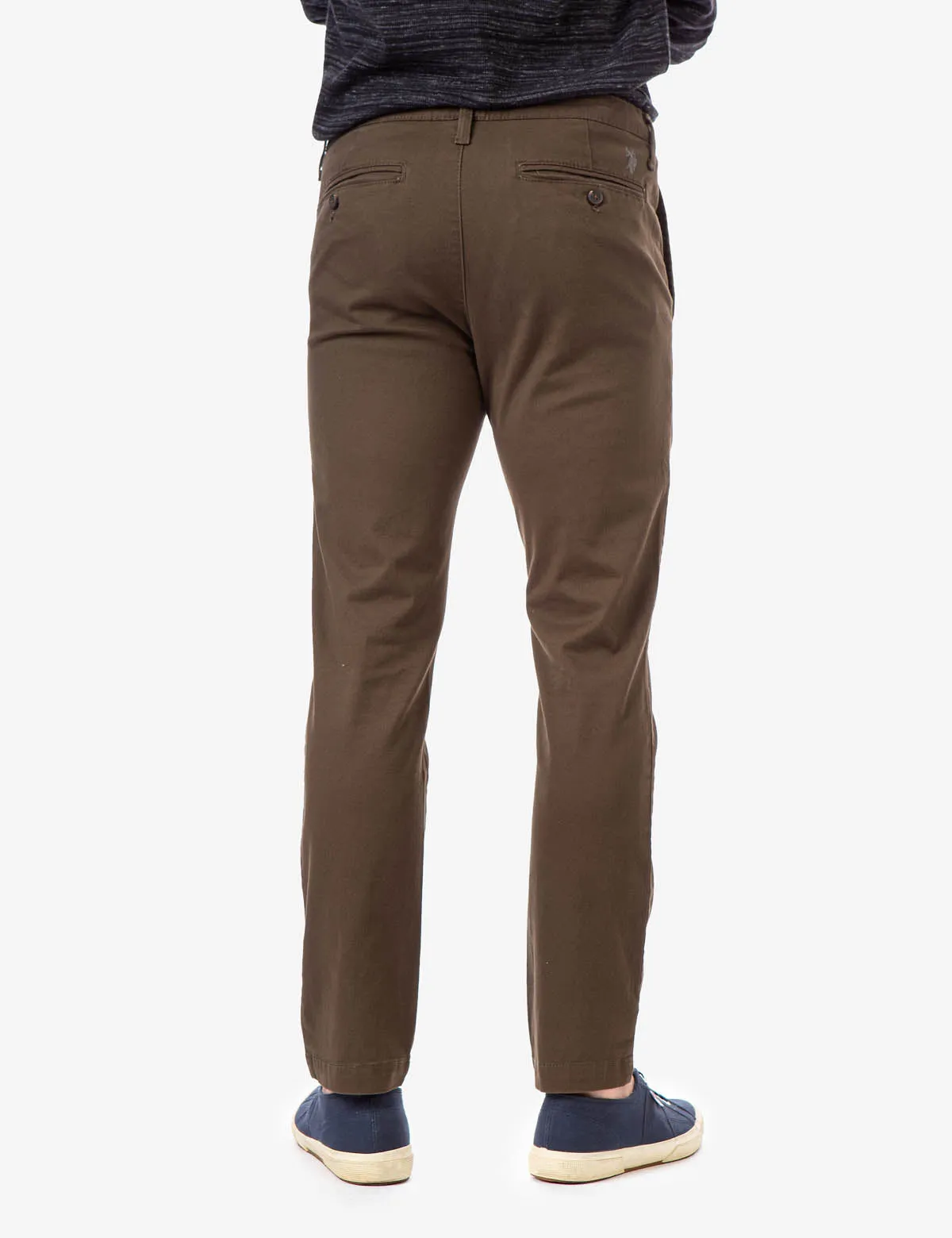 STRETCH SLIM CHINO PANTS