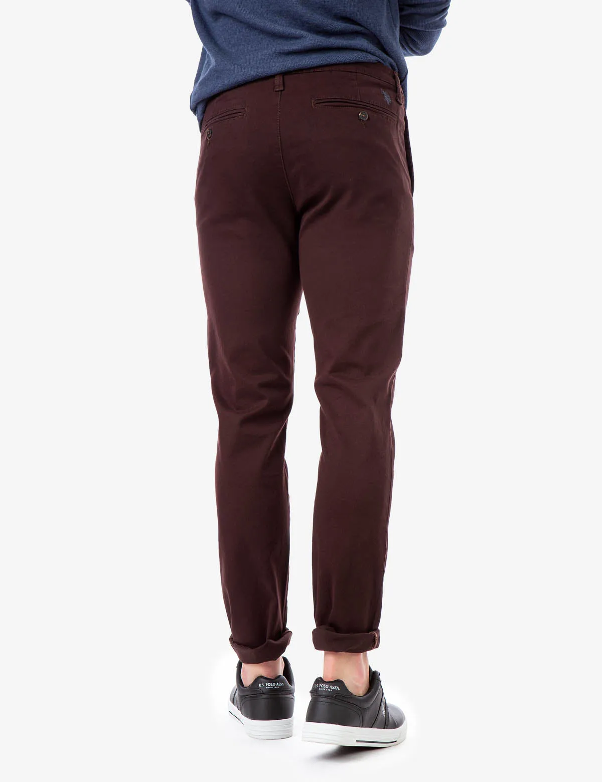 STRETCH SLIM CHINO PANTS