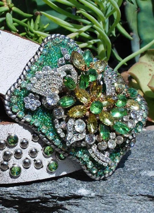 Vintage Western Belt & Buckle - Small