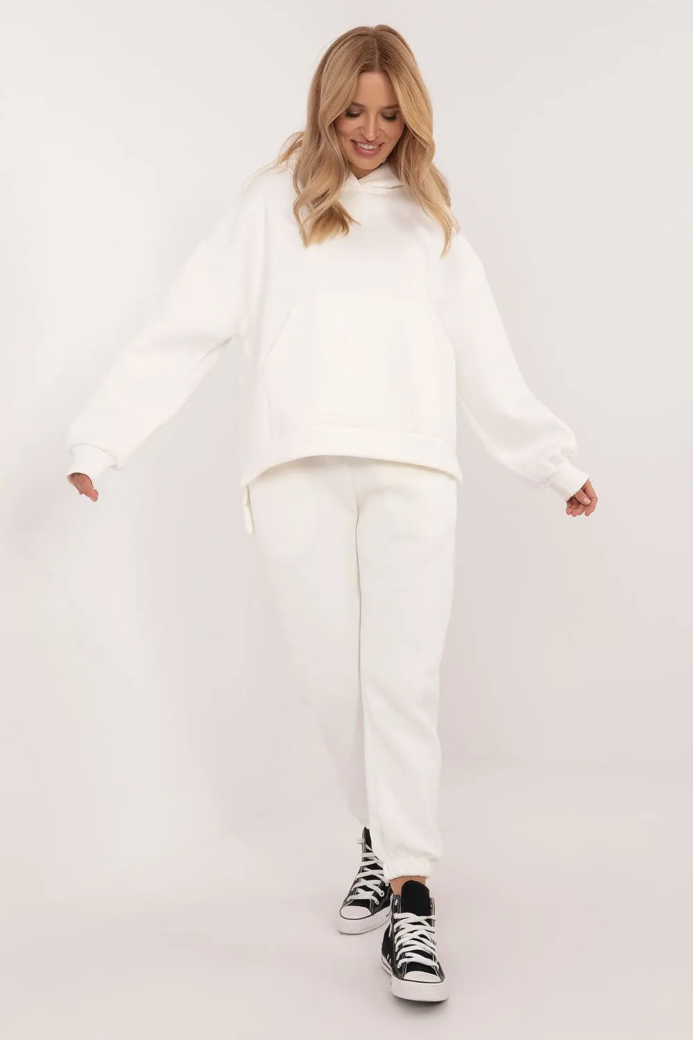 Women's casual warmed-up sweatshirt set