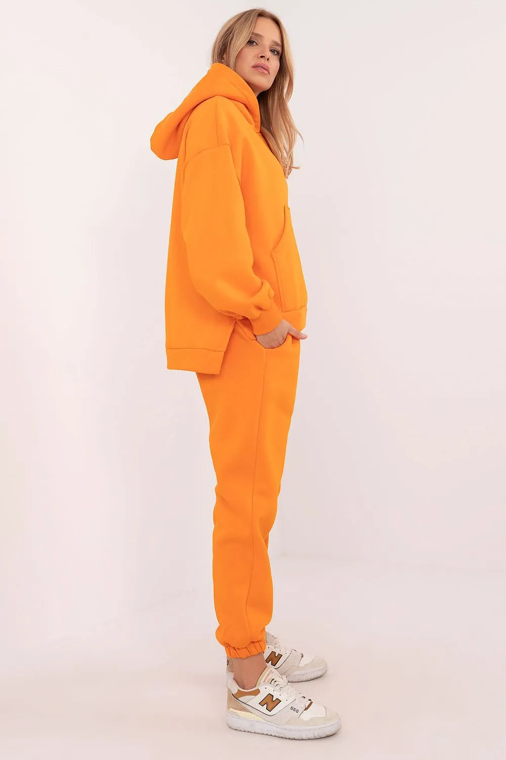 Women's casual warmed-up sweatshirt set