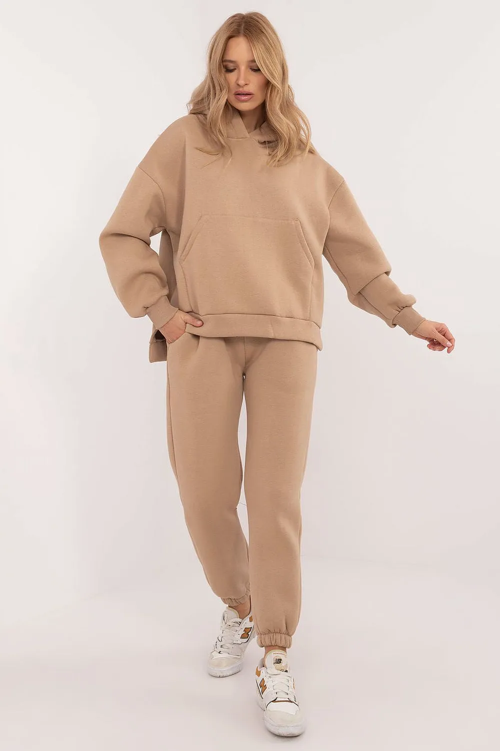 Women's casual warmed-up sweatshirt set