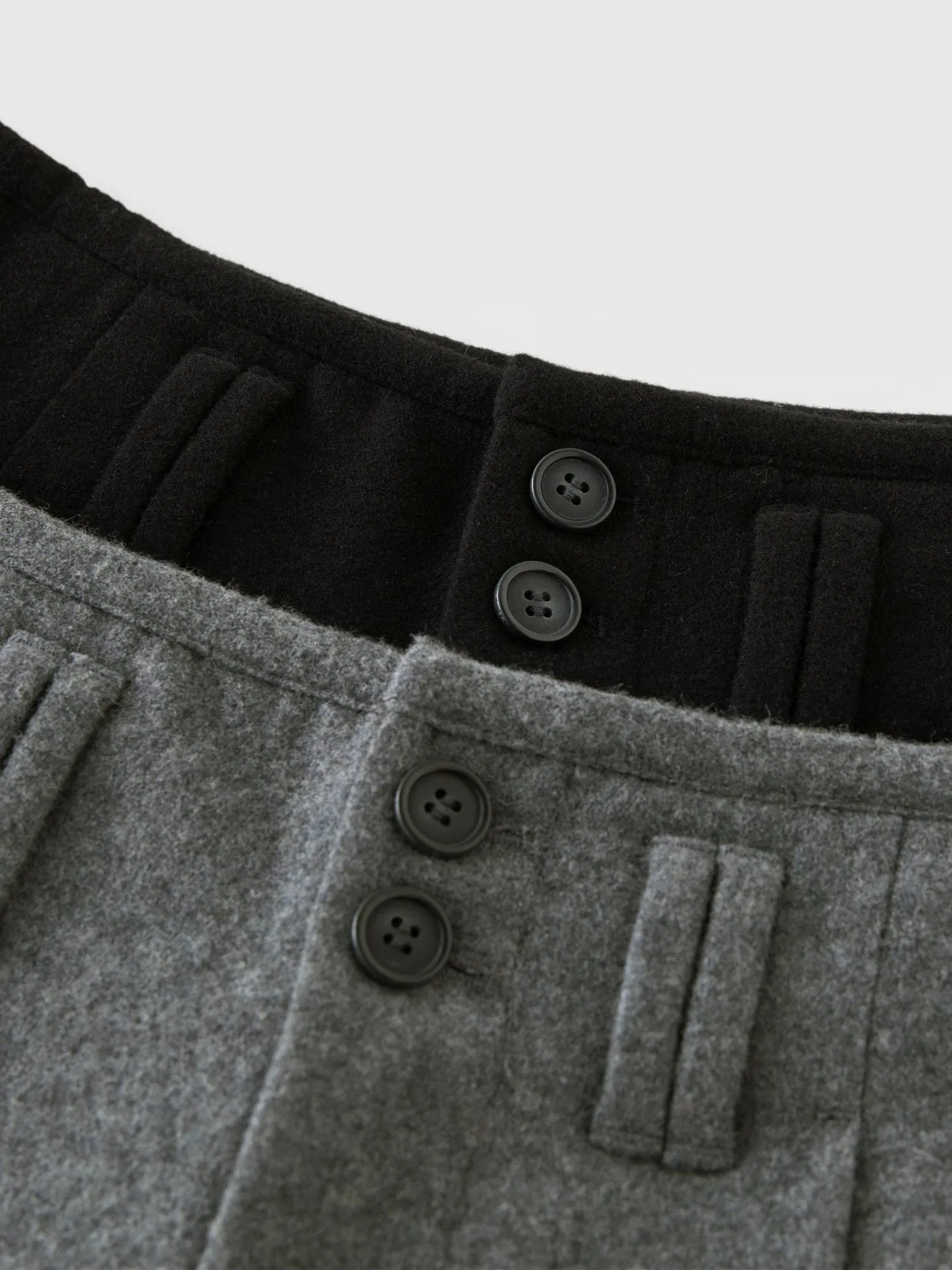 Wool Blend Winter Trousers