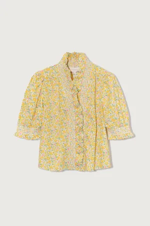 Zuri Liberty Print Top